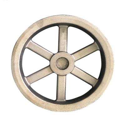 Coated sand casting gray iron pulley